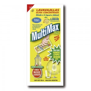 MULTIMAX LAVAVAJILLAS LIMON x 100ml